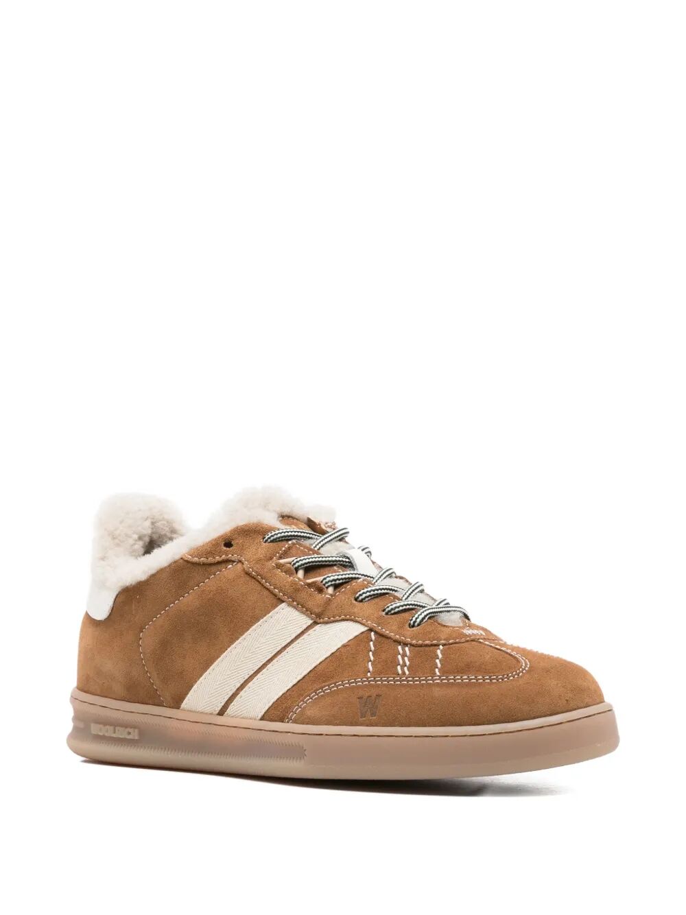 WOOLRICH Double Ut Women's Suede Sneakers