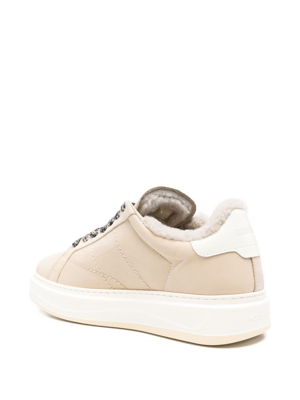 WOOLRICH Women's Platform Leather Sneakers