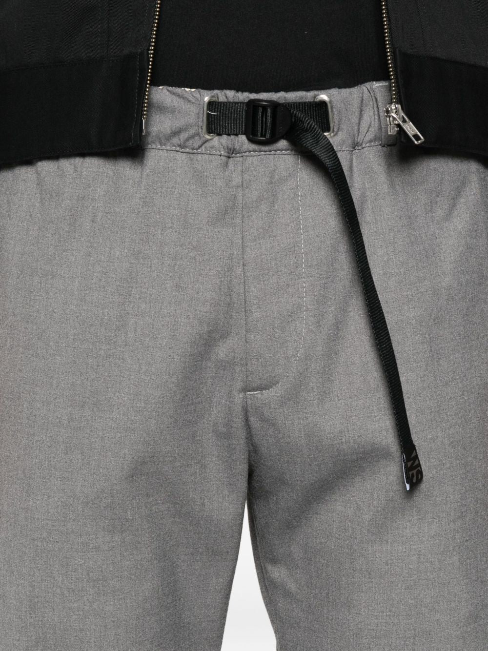 WHITE SAND Modern Fit Trousers for Men