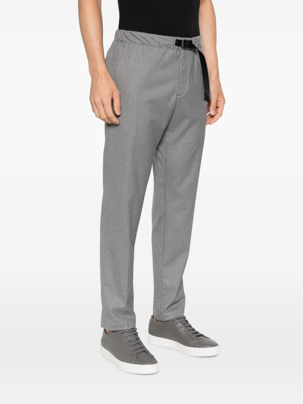 WHITE SAND Modern Fit Trousers for Men