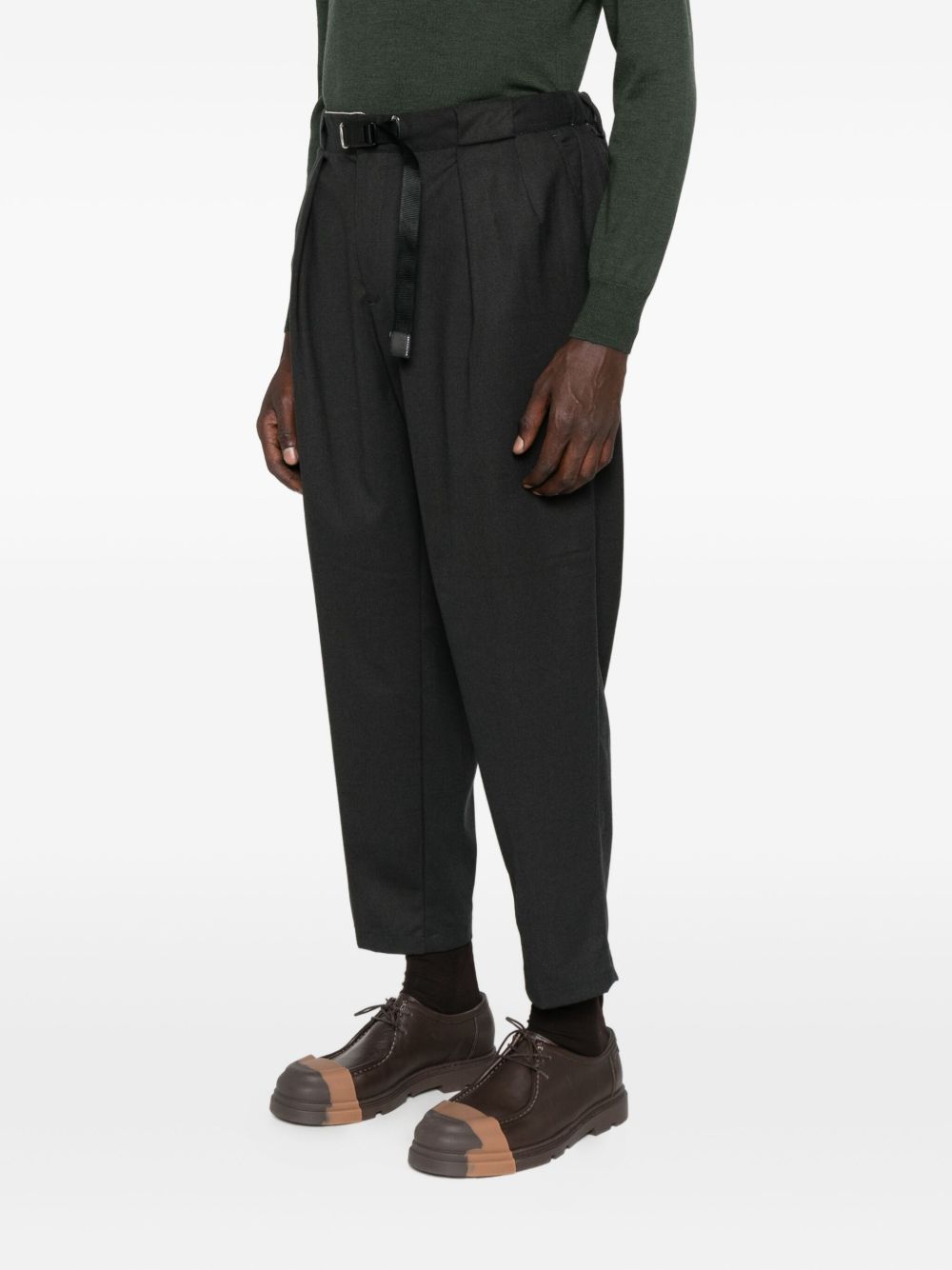 WHITE SAND Tailored Fit Trousers for Men - Size 34