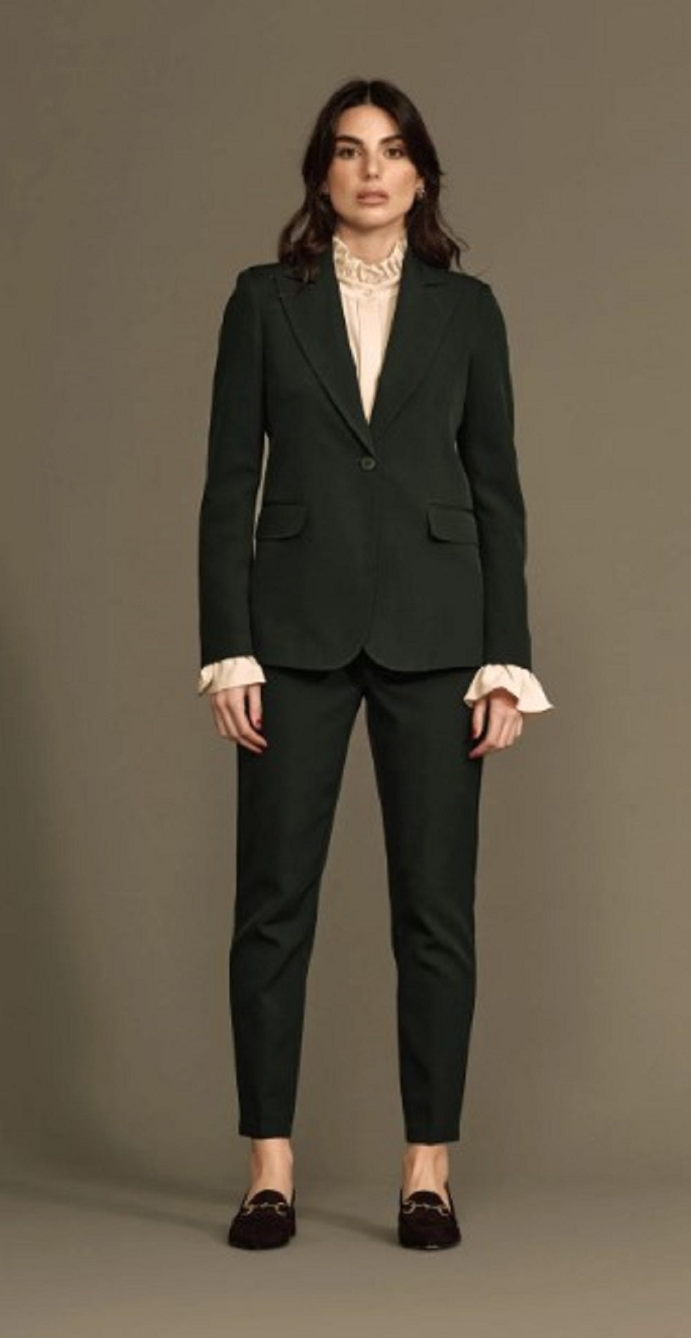 WHITE WISE Slim Fit Modern Dress for Women