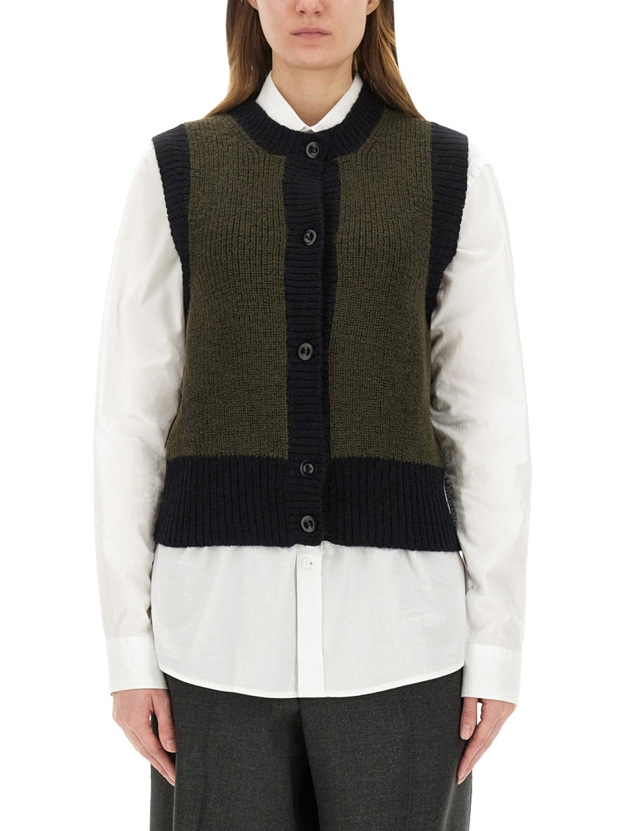 MARGARET HOWELL Wool Vest for Women - Size S