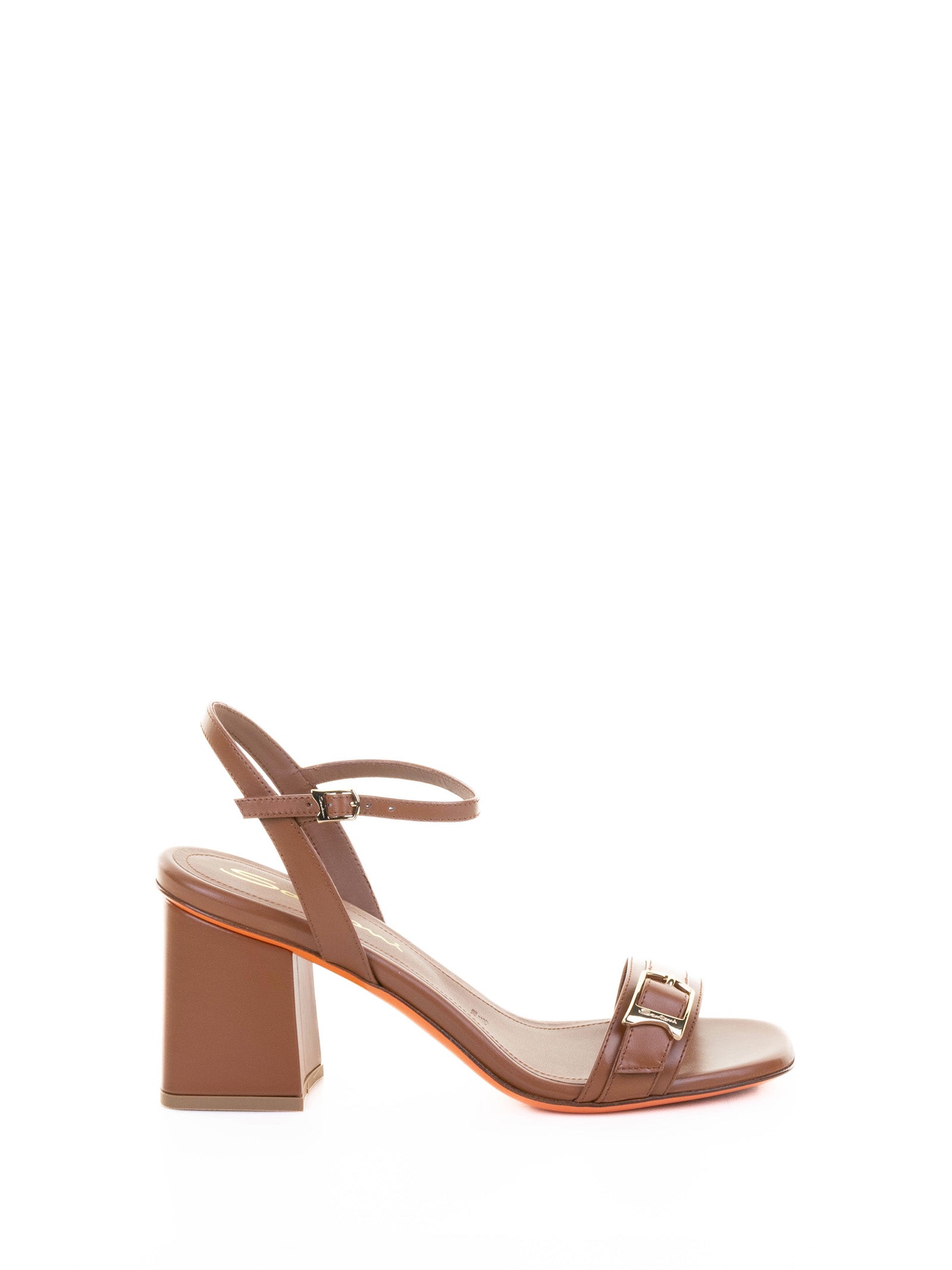 SANTONI Elegant Leather Sandal