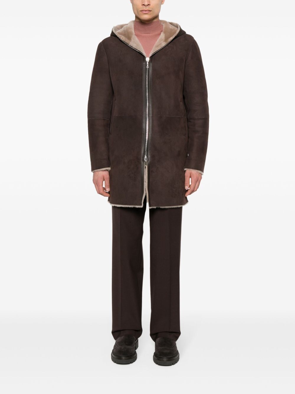TAGLIATORE Men's Shearling Jacket
