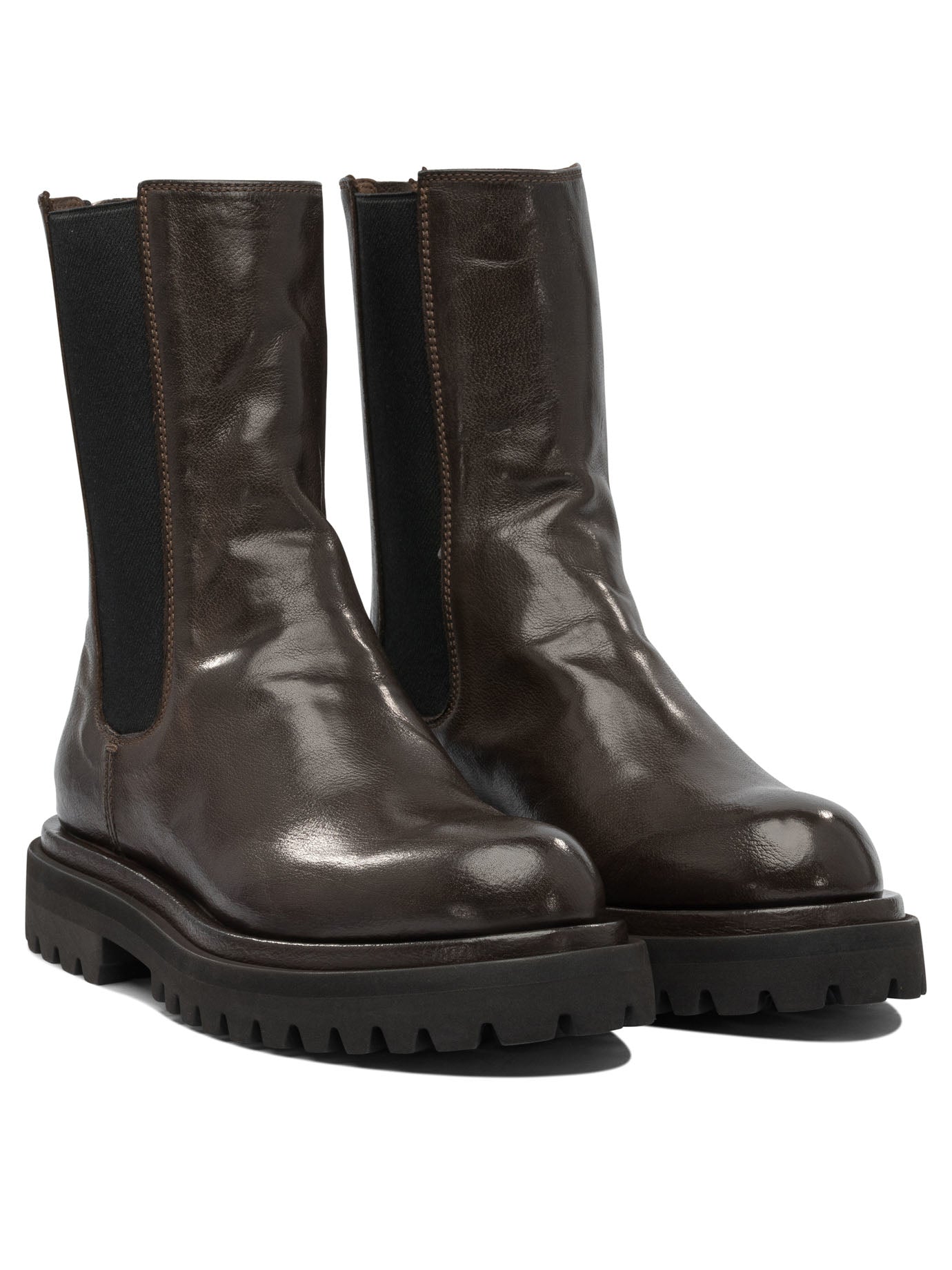 OFFICINE CREATIVE Elegant Rubber Ankle Boots for Women
