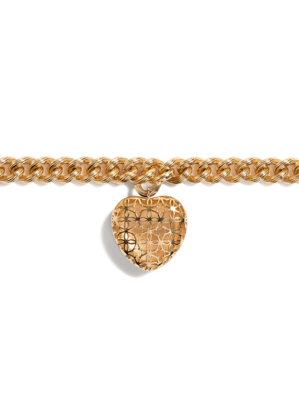 VALENTINO GARAVANI Oversized Heart Charm Bracelet