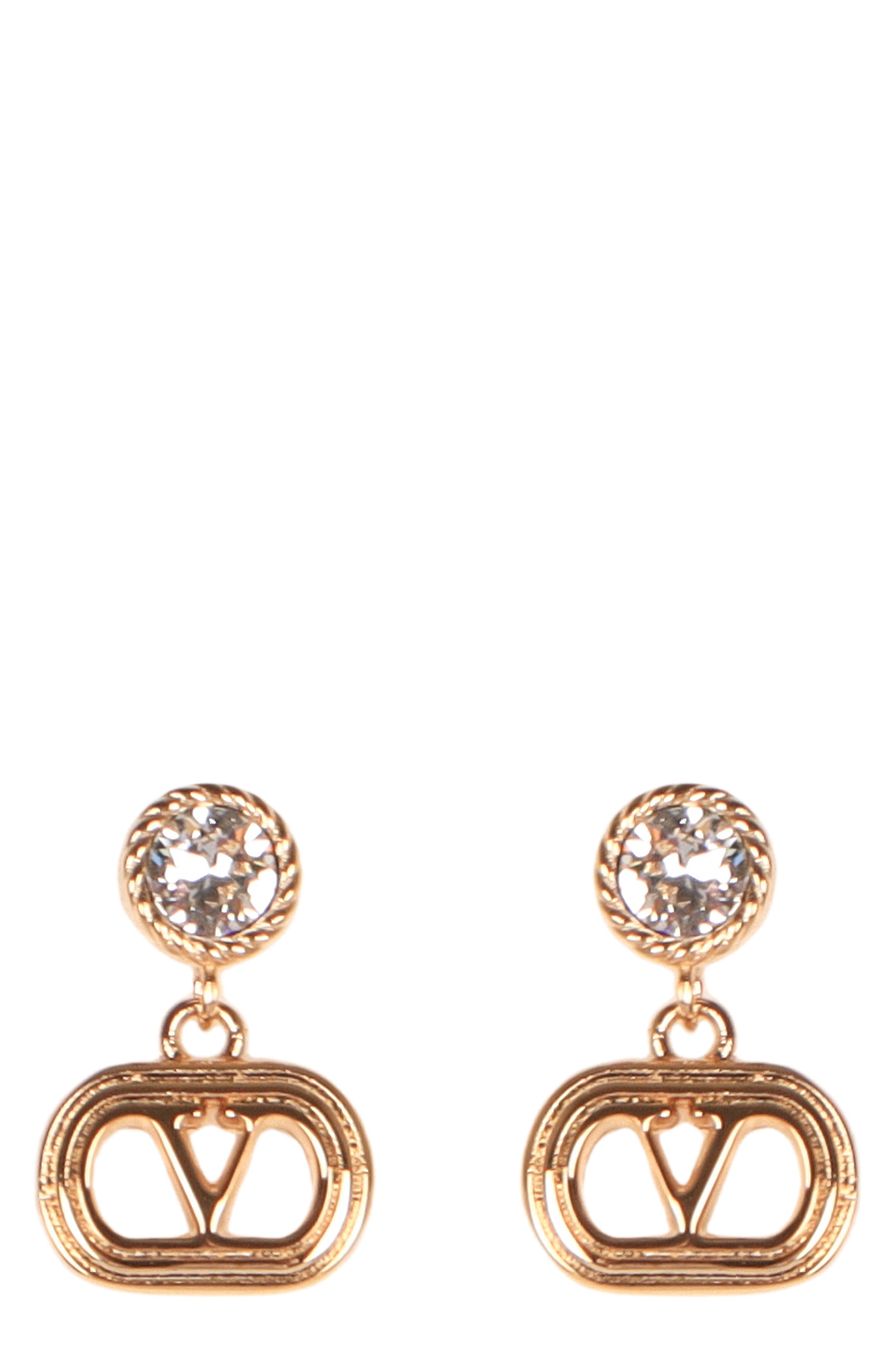 VALENTINO GARAVANI Mini Metal and Swarovski® Crystal Earrings