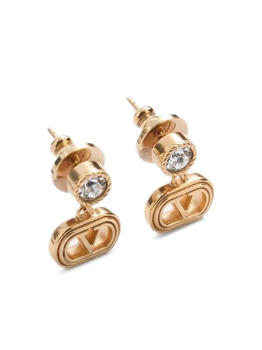 VALENTINO GARAVANI Mini Metal and Swarovski® Crystal Earrings