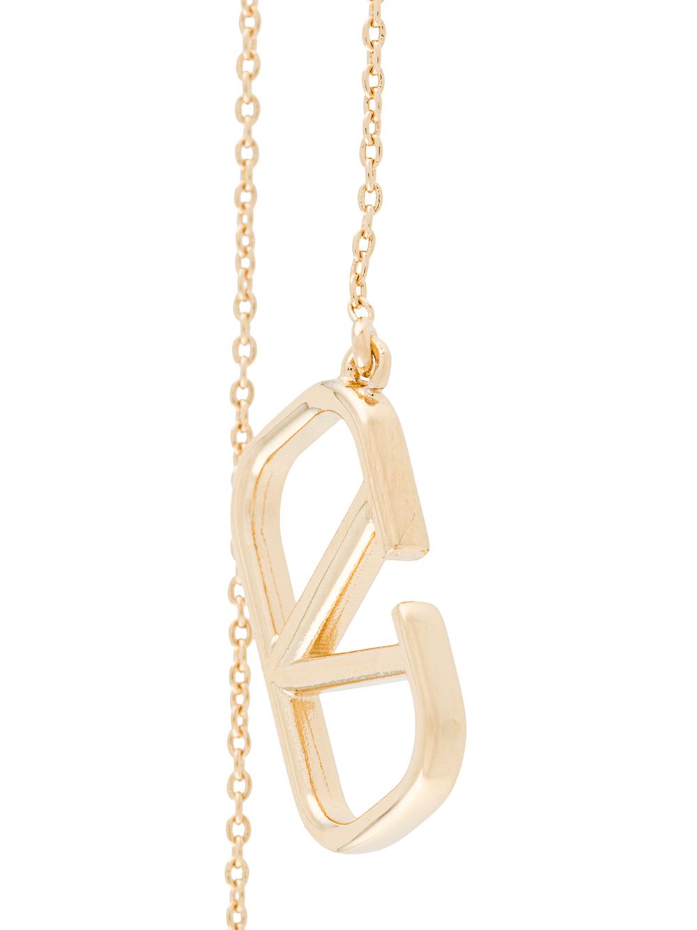 VALENTINO GARAVANI Vlogo Pendant Earrings - Delicate Chain Drop Design