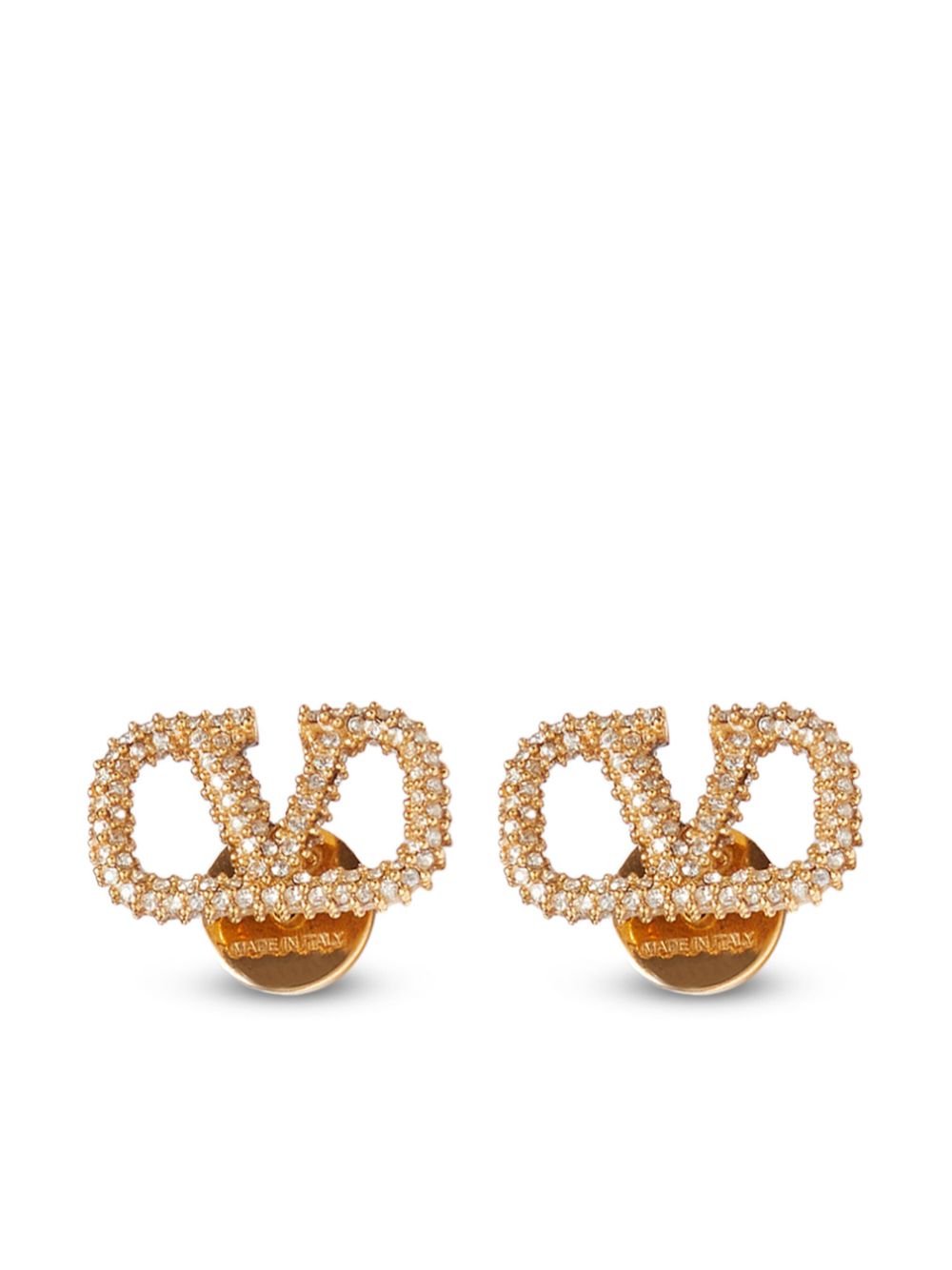 VALENTINO GARAVANI Signature Strass Mini Earrings for Women
