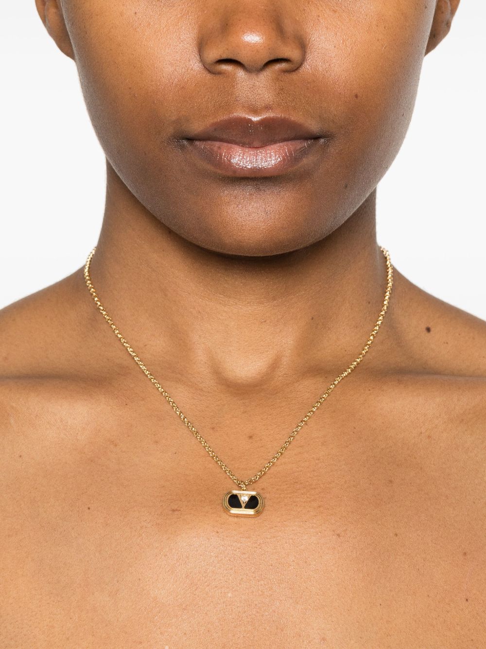 VALENTINO GARAVANI VLogo Chain-Link Necklace for Women