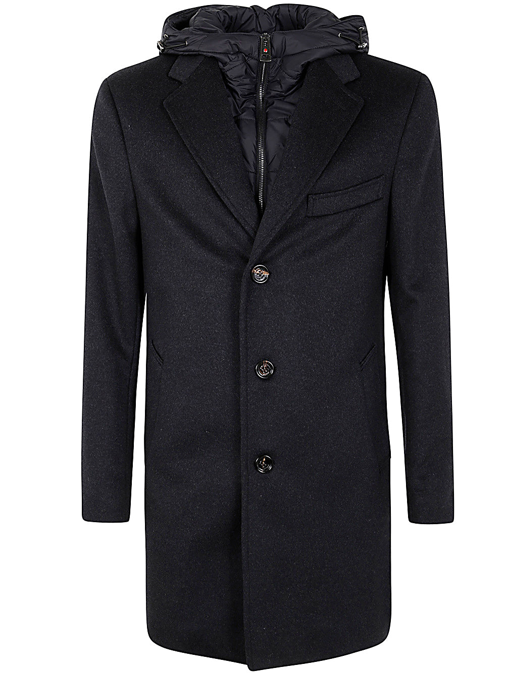 KIRED Men's Wool Blend Outerwear Jacket