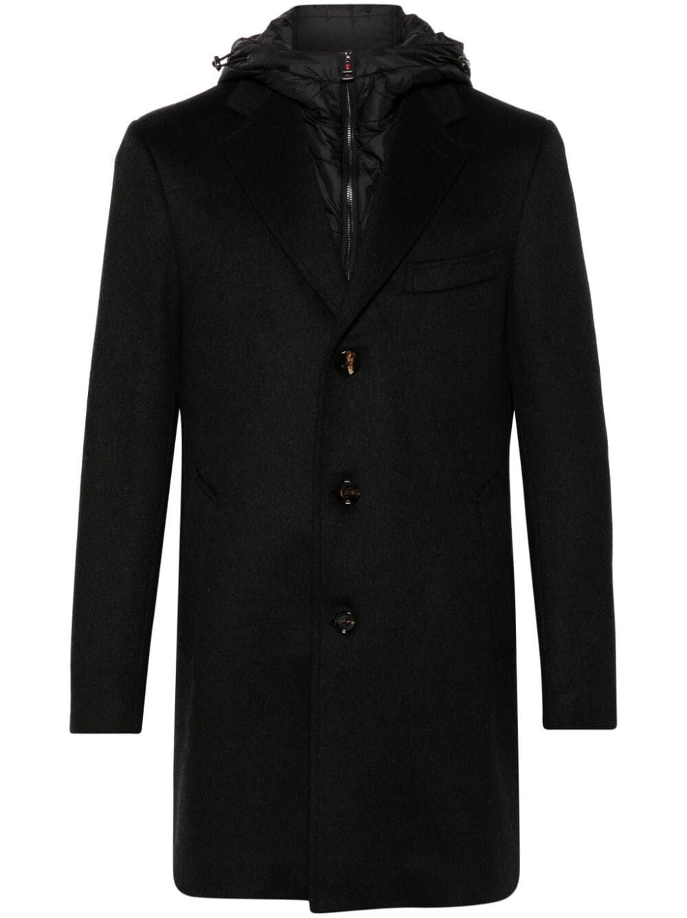 KIRED Men's Wool Blend Outerwear Jacket