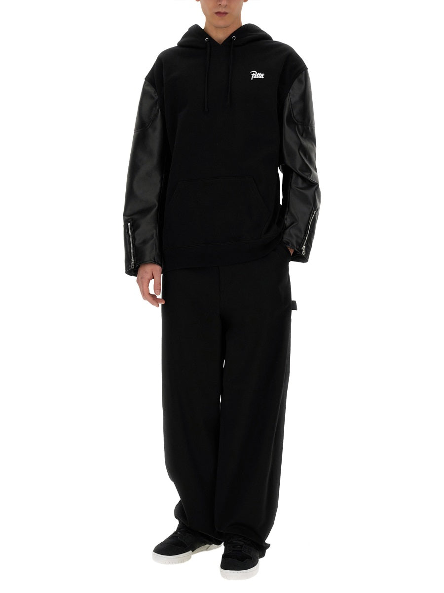 JUNYA WATANABE MAN Men's Flap Sweatshirt - Size M