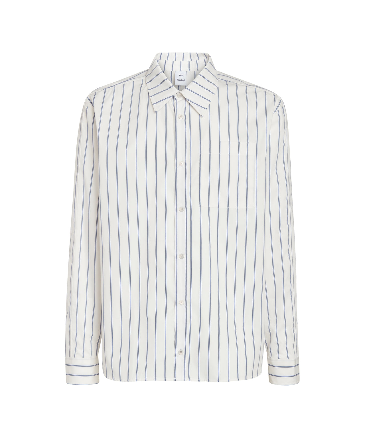 WON HUNDRED Classic Long-Sleeve Shirt 'Knox' for Men