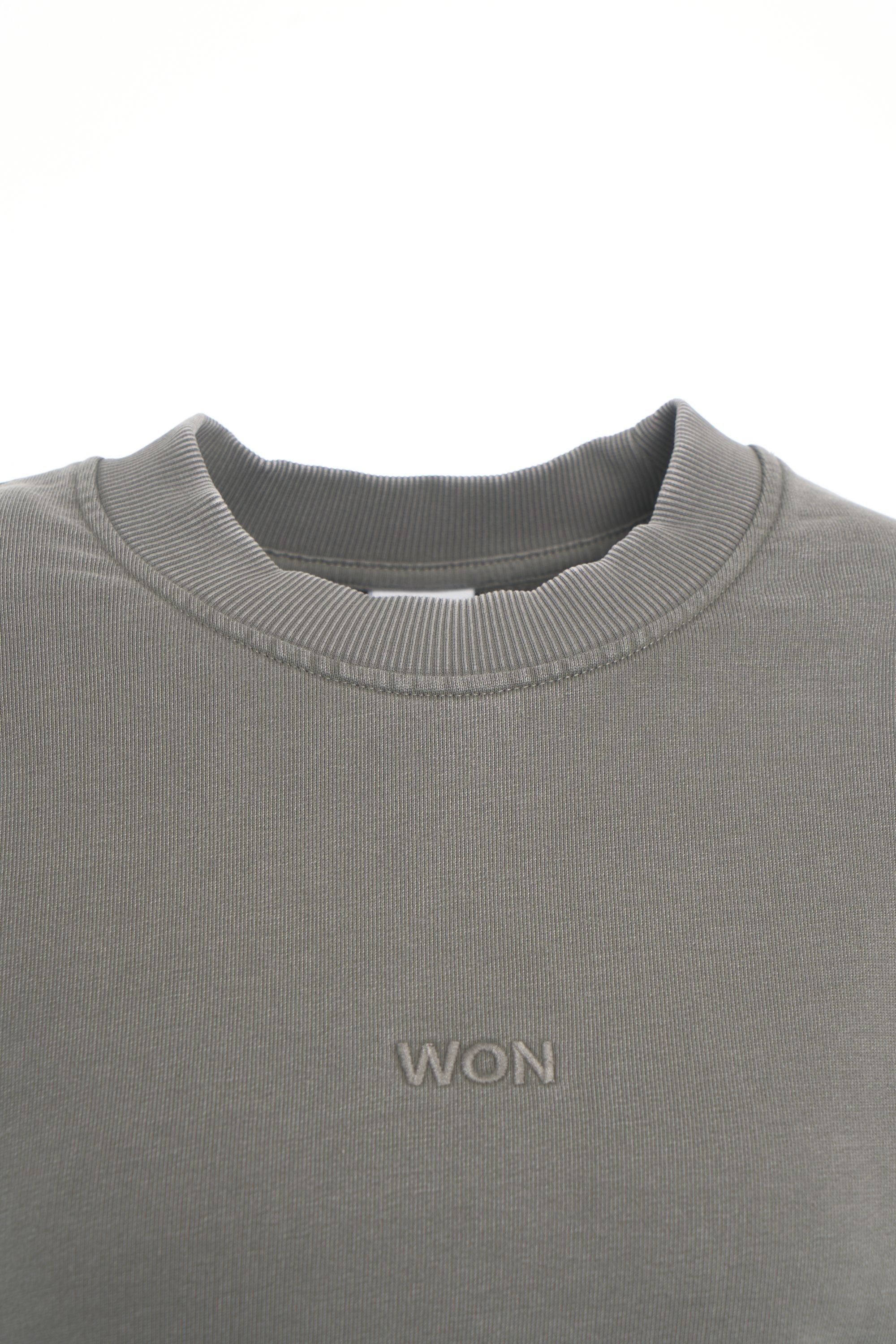 WON HUNDRED Women's Staff Crew Sweatshirt - Relaxed Fit
