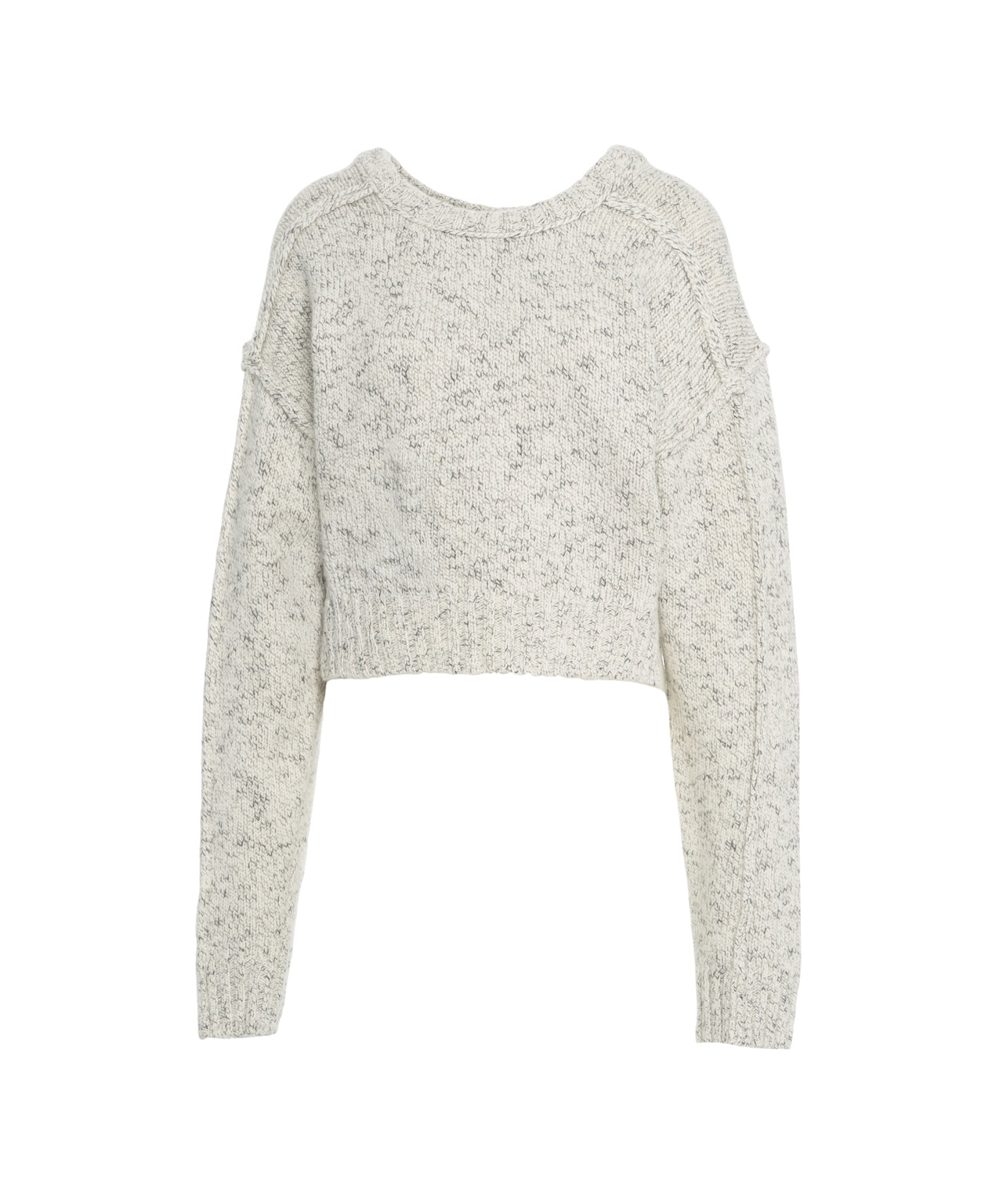 WON HUNDRED Cropped Chunky Knit Pullover