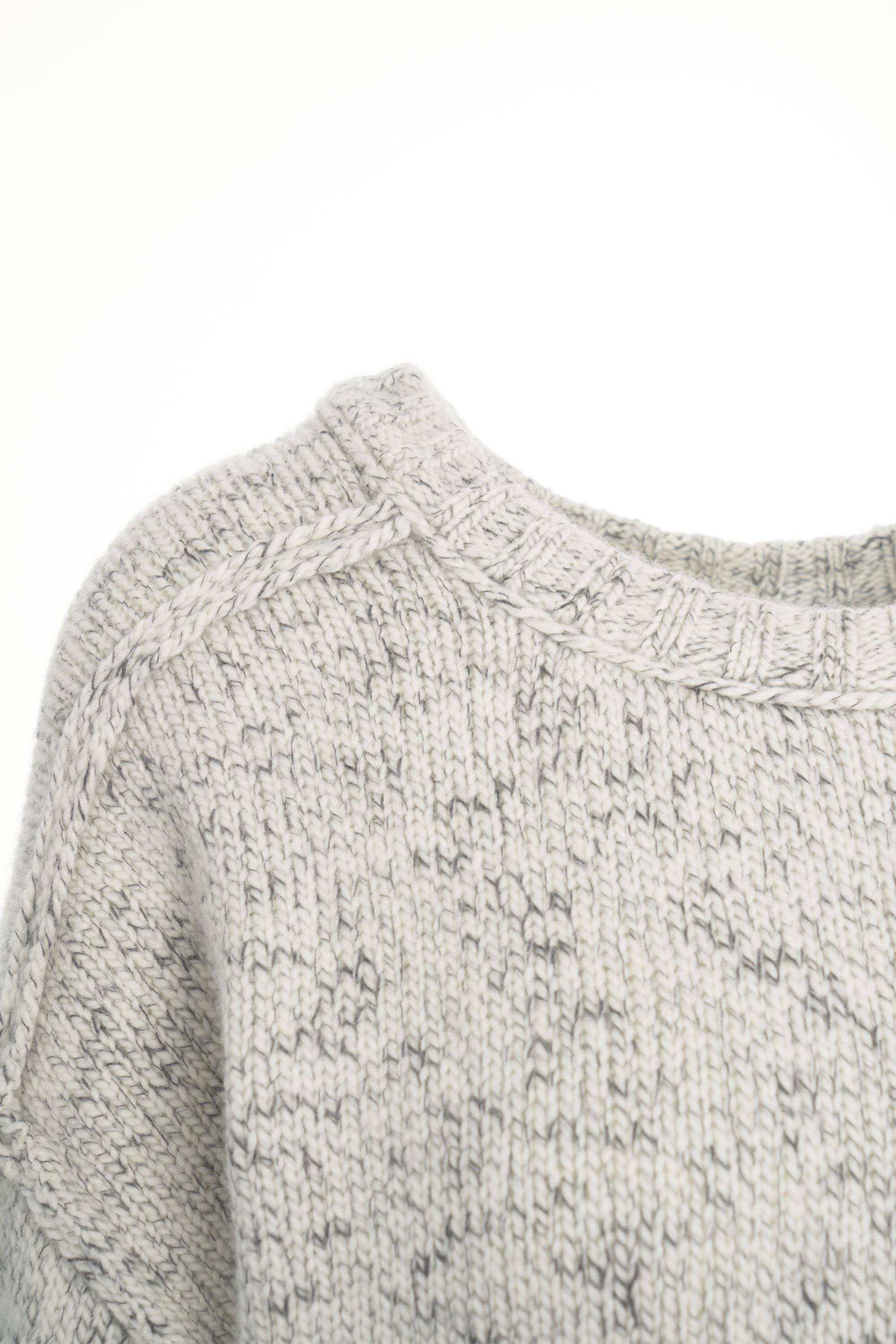 WON HUNDRED Cropped Chunky Knit Pullover