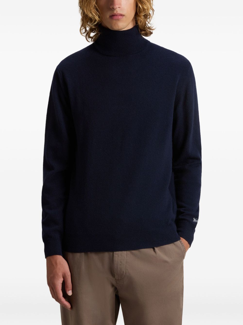 WOOLRICH Classic 100% Wool Sweater for Men