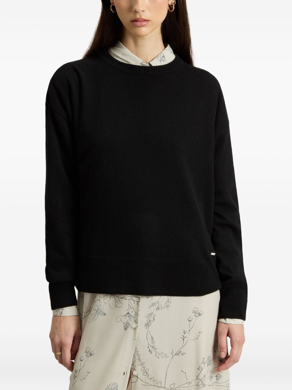 WOOLRICH Elegant Women's Wool and Cashmere Blend Sweater
