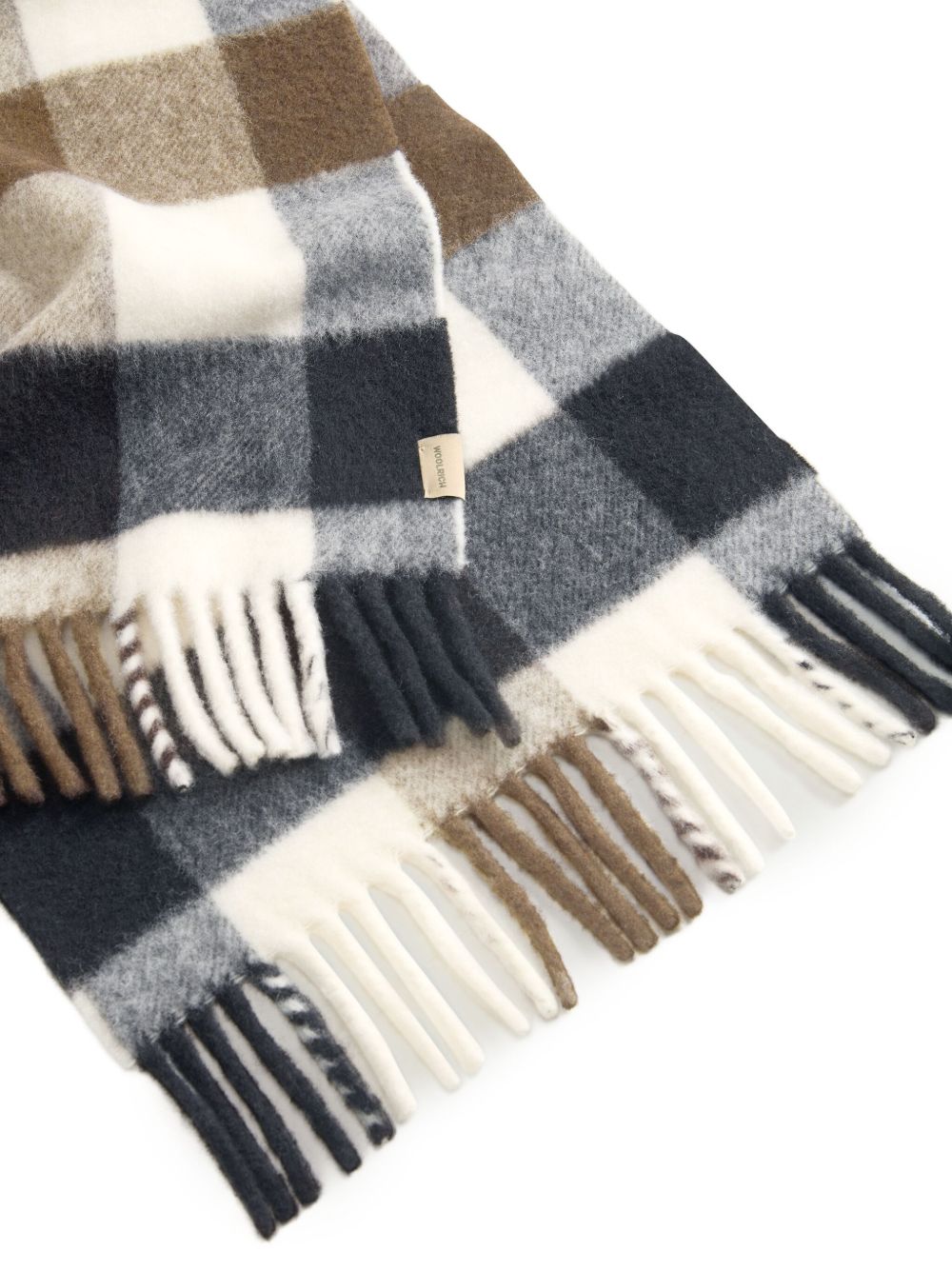 WOOLRICH Luxury Wool Scarf for Men