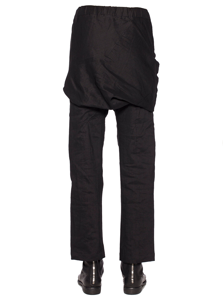 THAMANYAH Classic Wool and Linen Trousers - Size 48