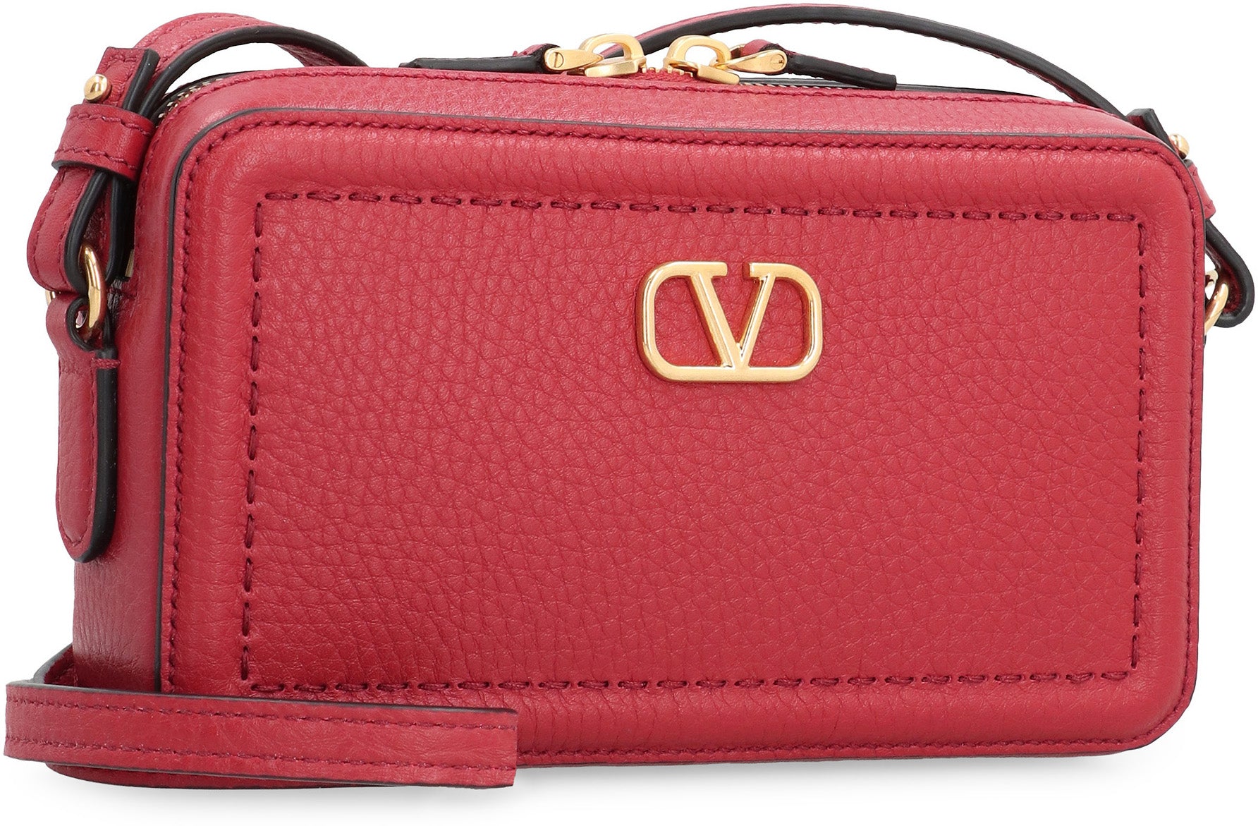 VALENTINO Chic Leather Mini Crossbody Handbag