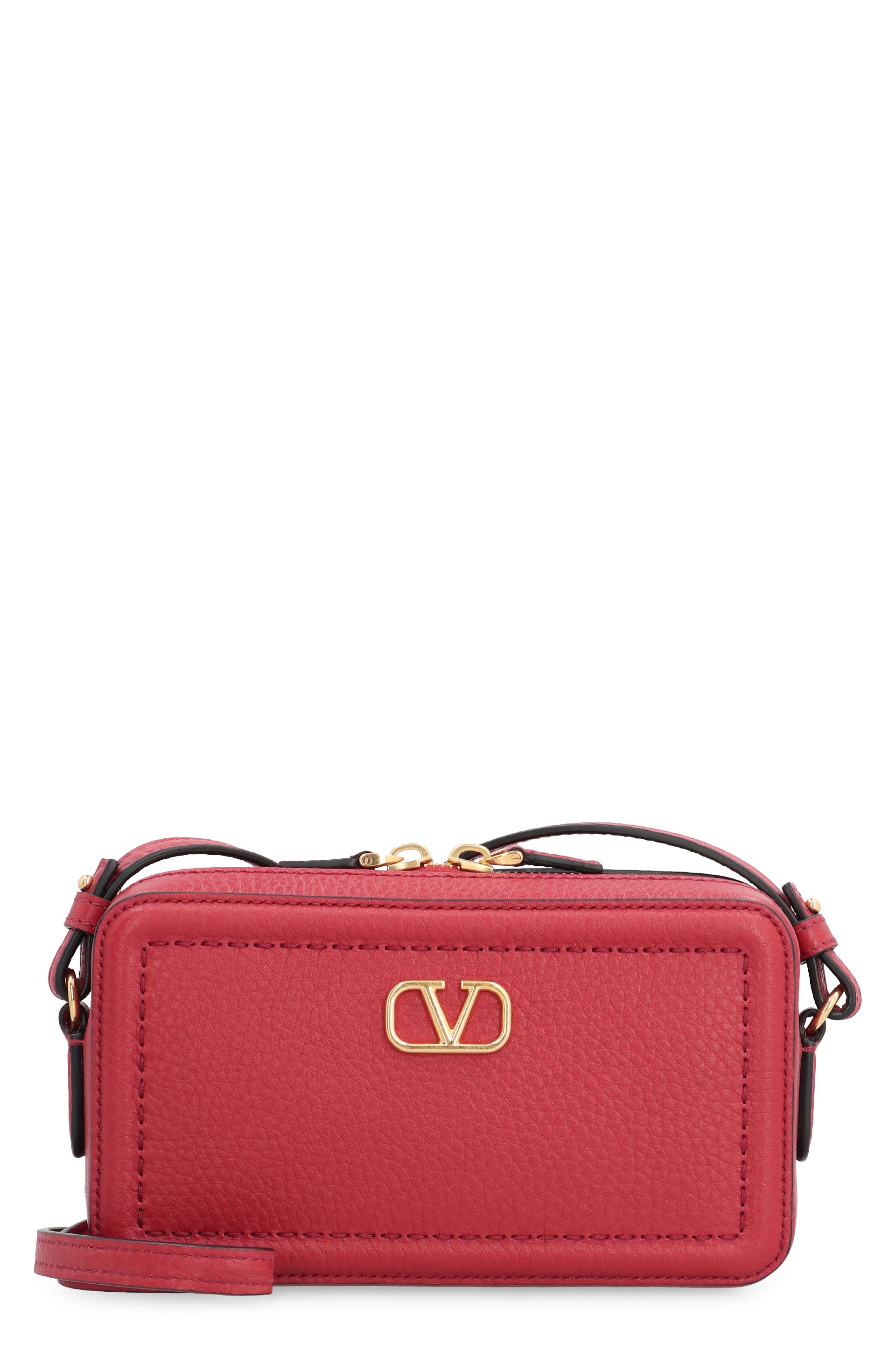VALENTINO Chic Leather Mini Crossbody Handbag