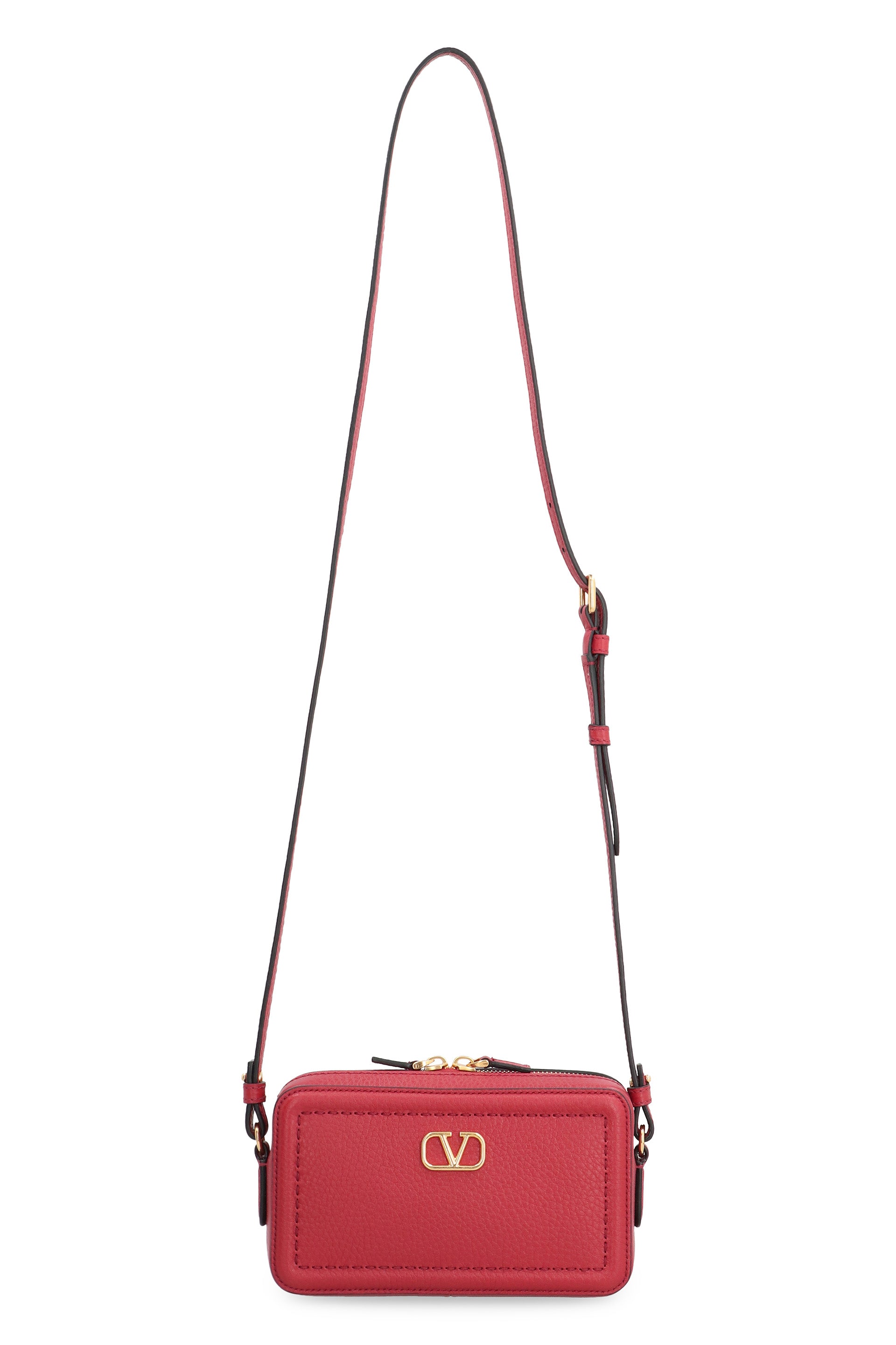 VALENTINO Chic Leather Mini Crossbody Handbag