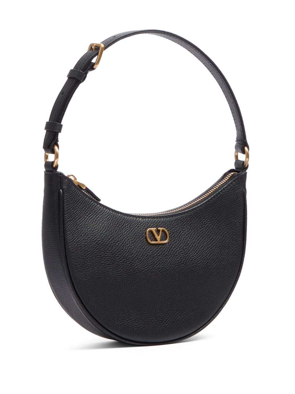 VALENTINO GARAVANI Vlogo Signature Mini Leather Hobo Handbag