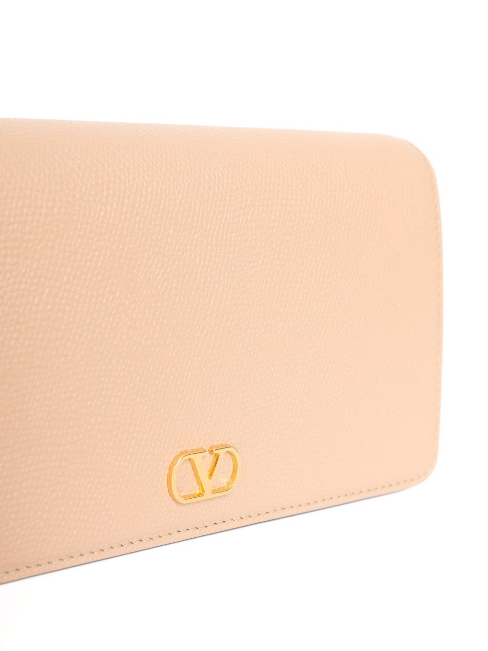 VALENTINO GARAVANI Mini Vlogo Signature Leather Handbag