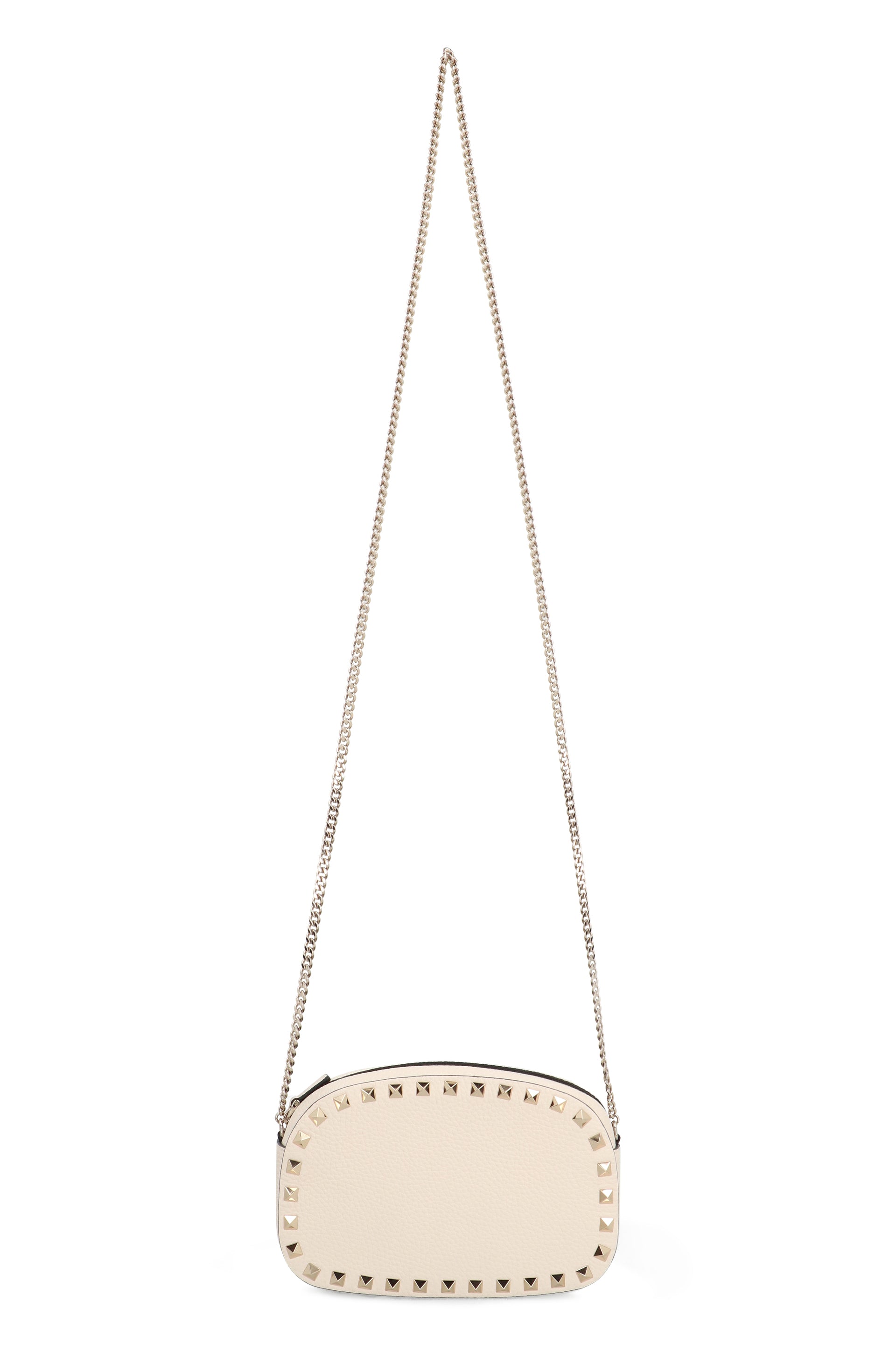 VALENTINO GARAVANI Mini Rockstud Leather Crossbody Handbag