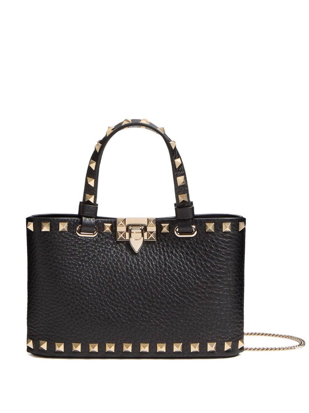 VALENTINO GARAVANI Mini Rockstud Leather Handbag