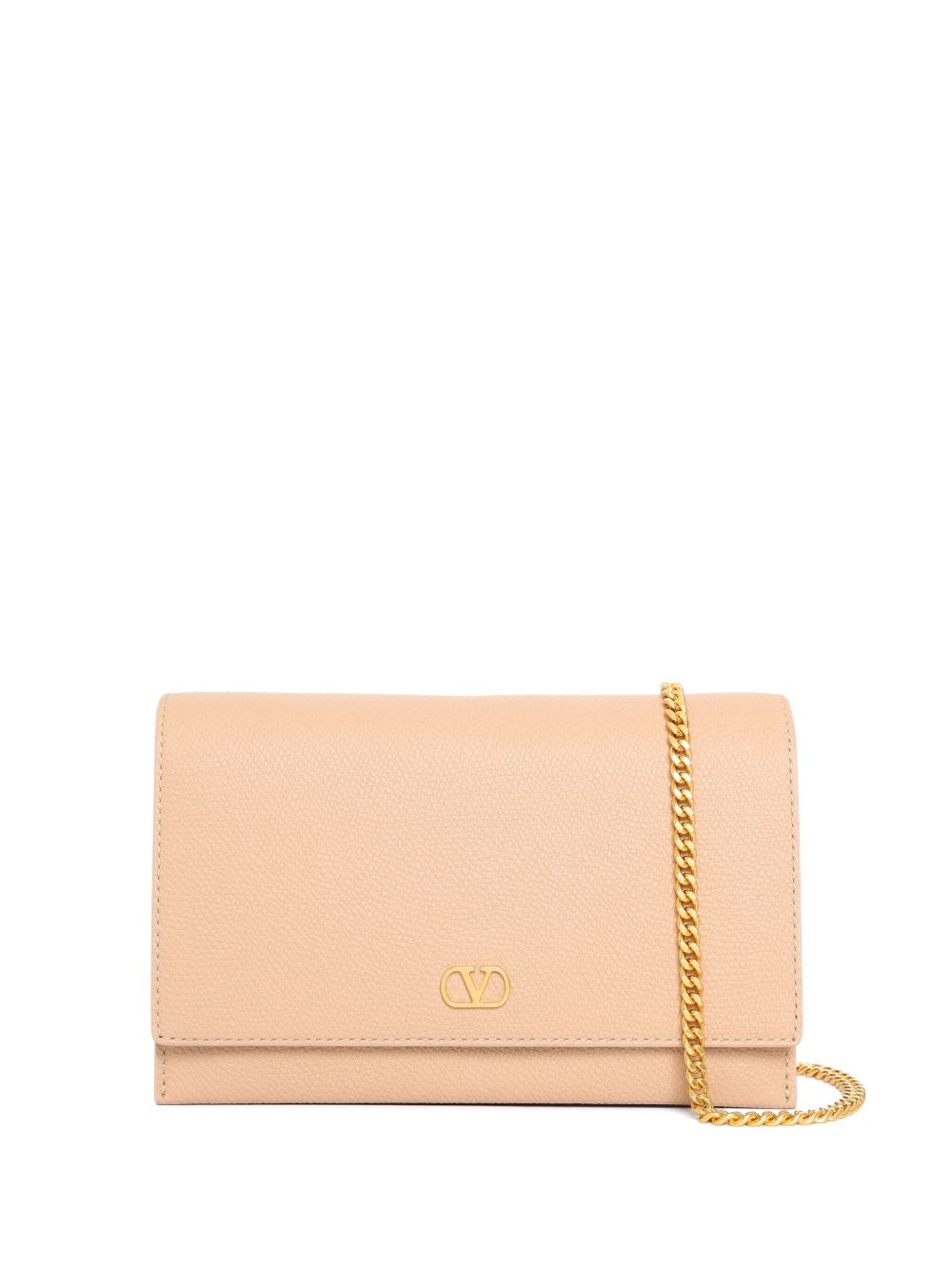 VALENTINO GARAVANI Signature Mini Leather Wallet on Chain