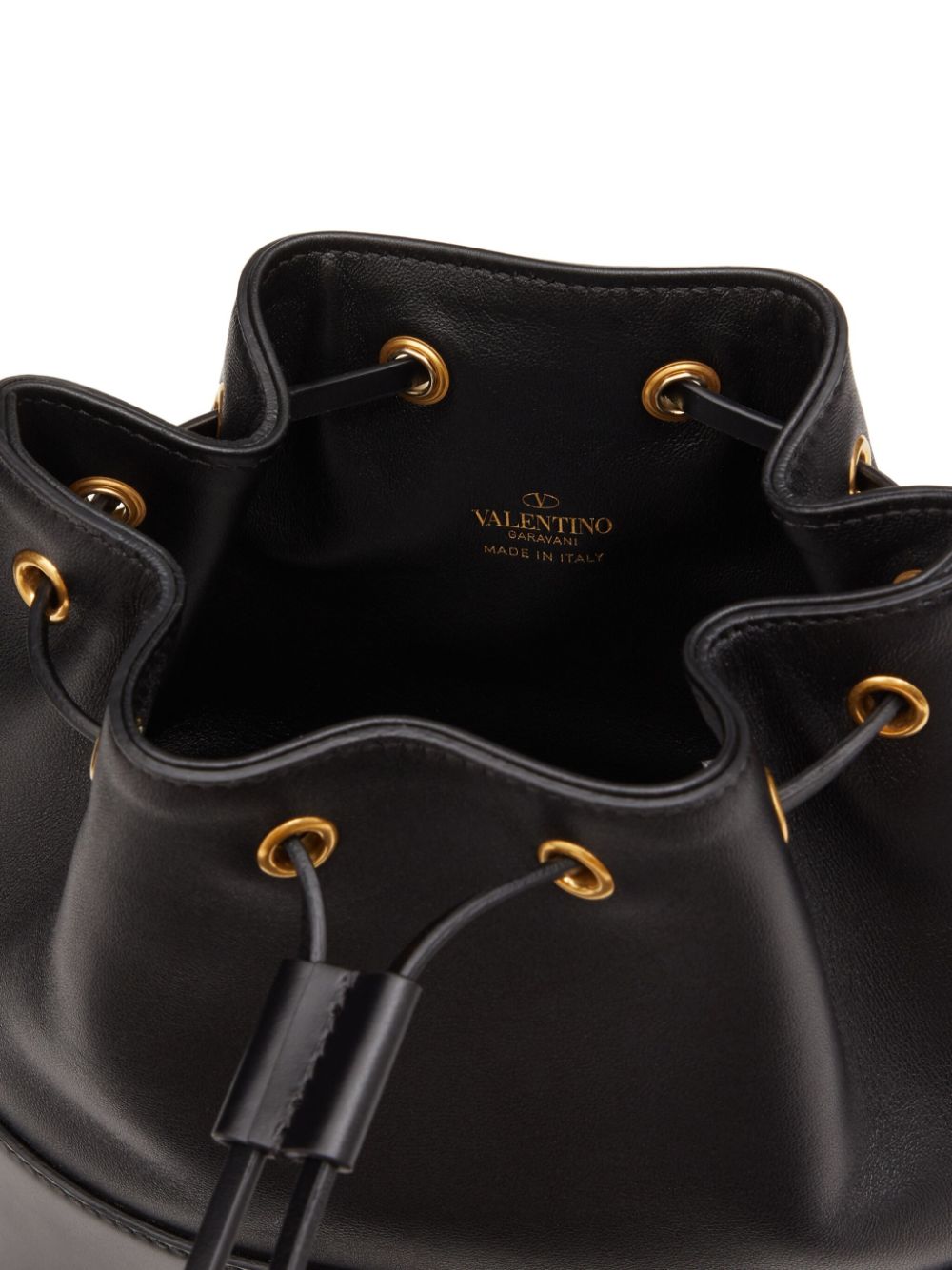 VALENTINO GARAVANI Signature Leather Mini Handbag