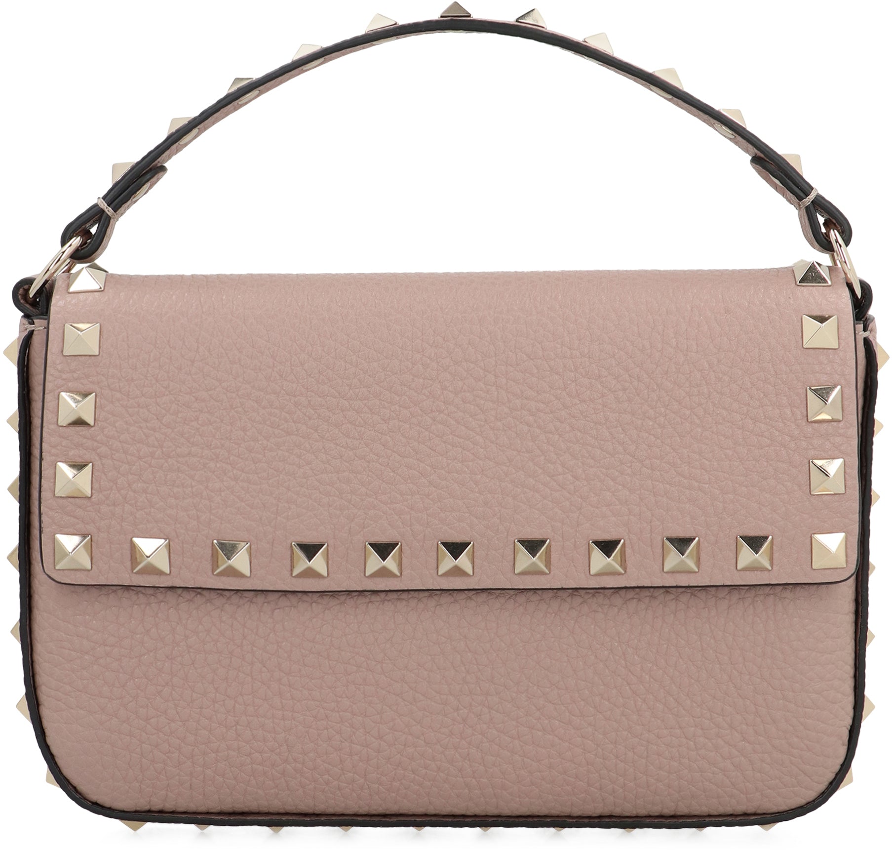 VALENTINO GARAVANI Mini Leather Handbag with Decorative Studs