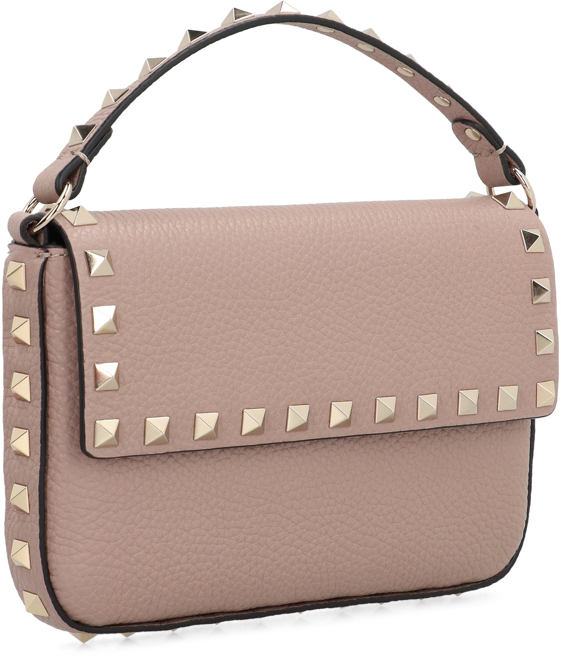 VALENTINO GARAVANI Mini Leather Handbag with Decorative Studs