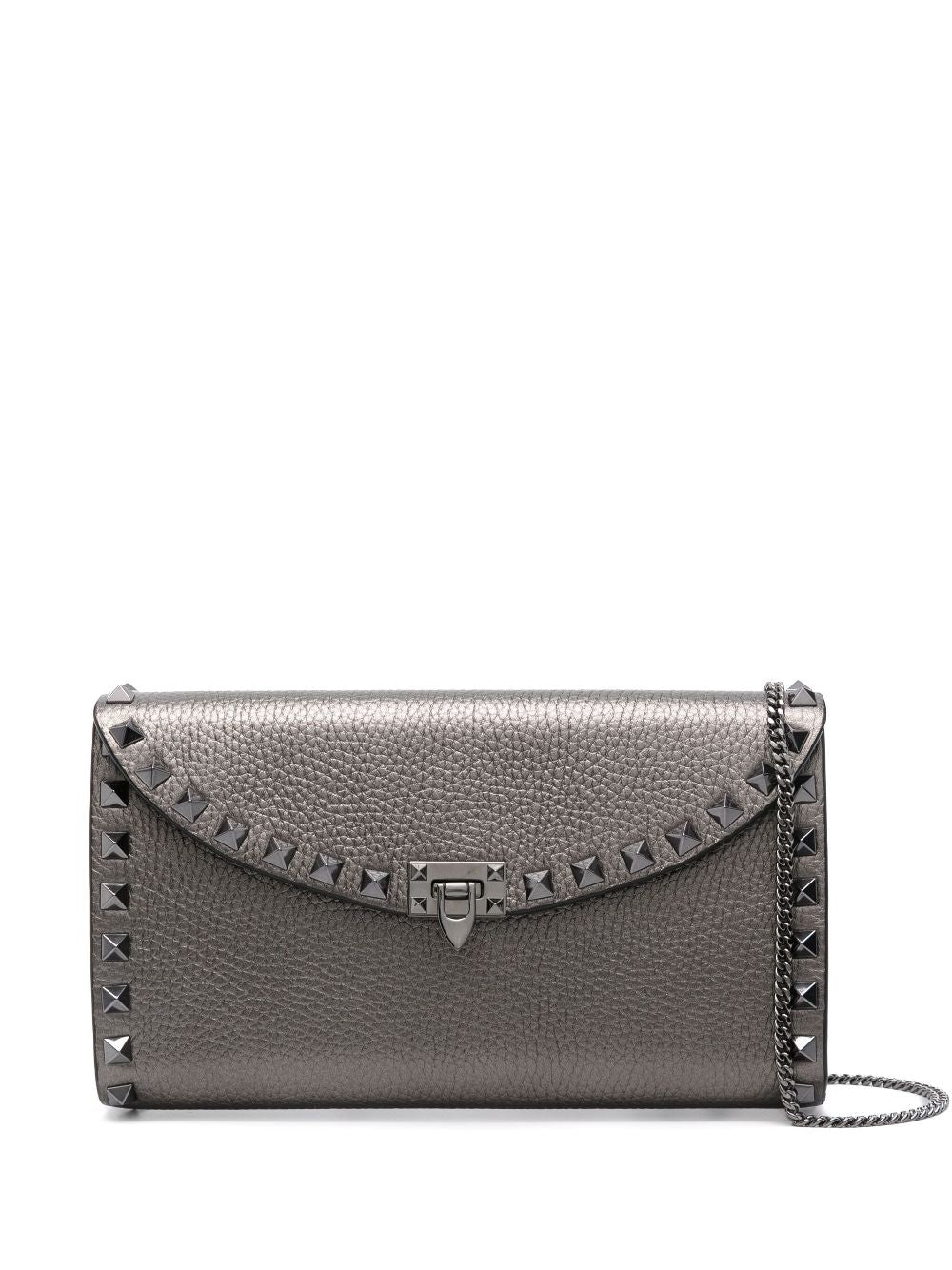 VALENTINO GARAVANI Mini Leather Rockstud Handbag with Strap