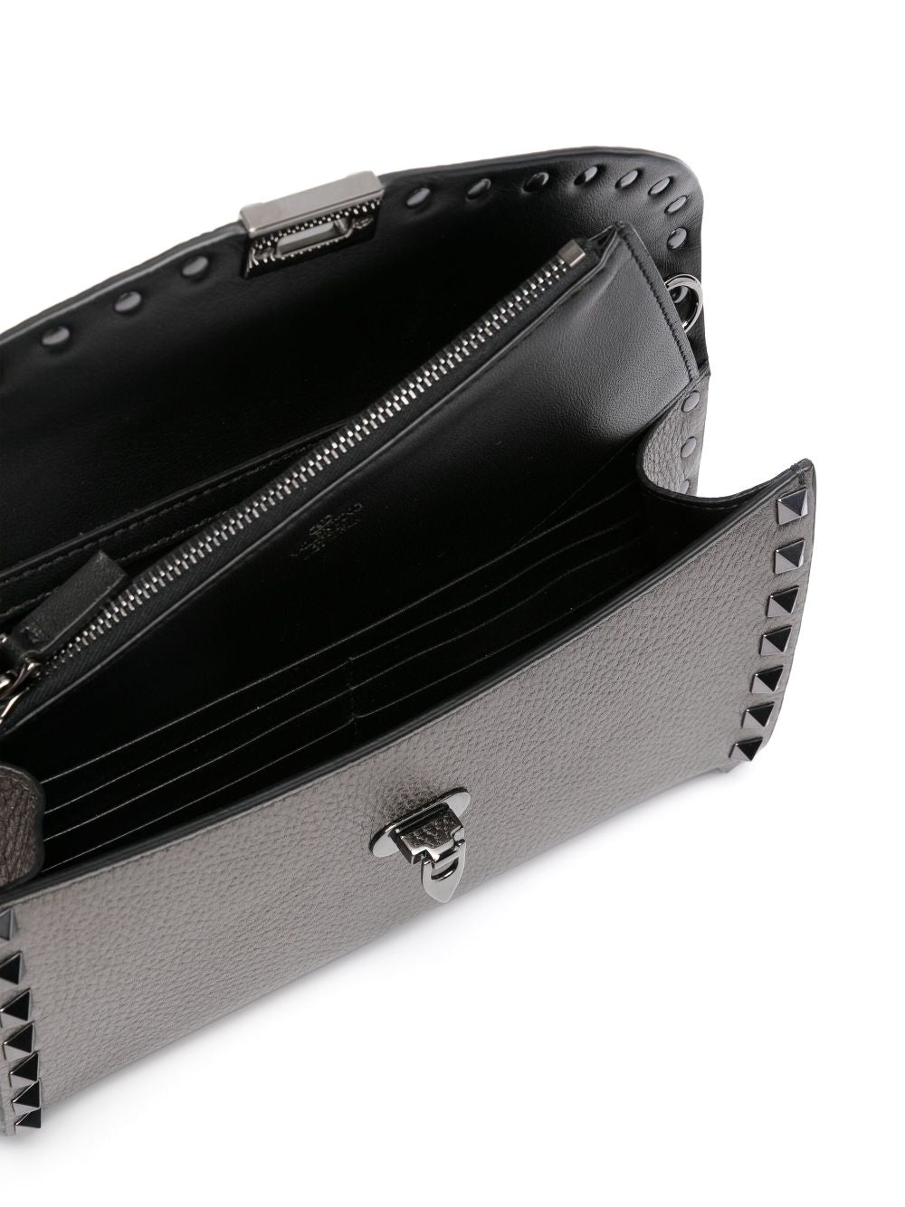 VALENTINO GARAVANI Mini Leather Rockstud Handbag with Strap