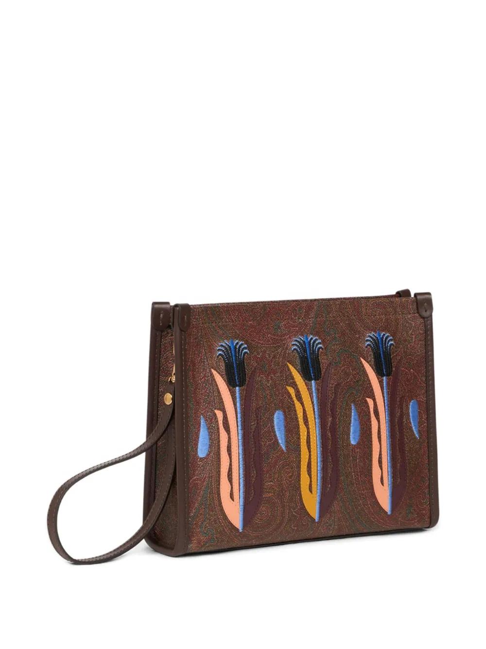 ETRO Embroidered Mini Clutch Handbag