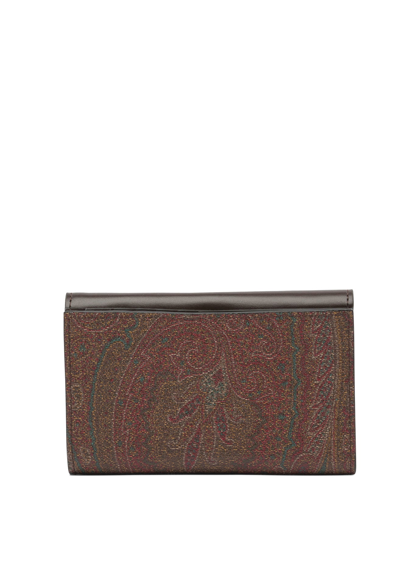 ETRO Mini Paisley Snap Button Wallet