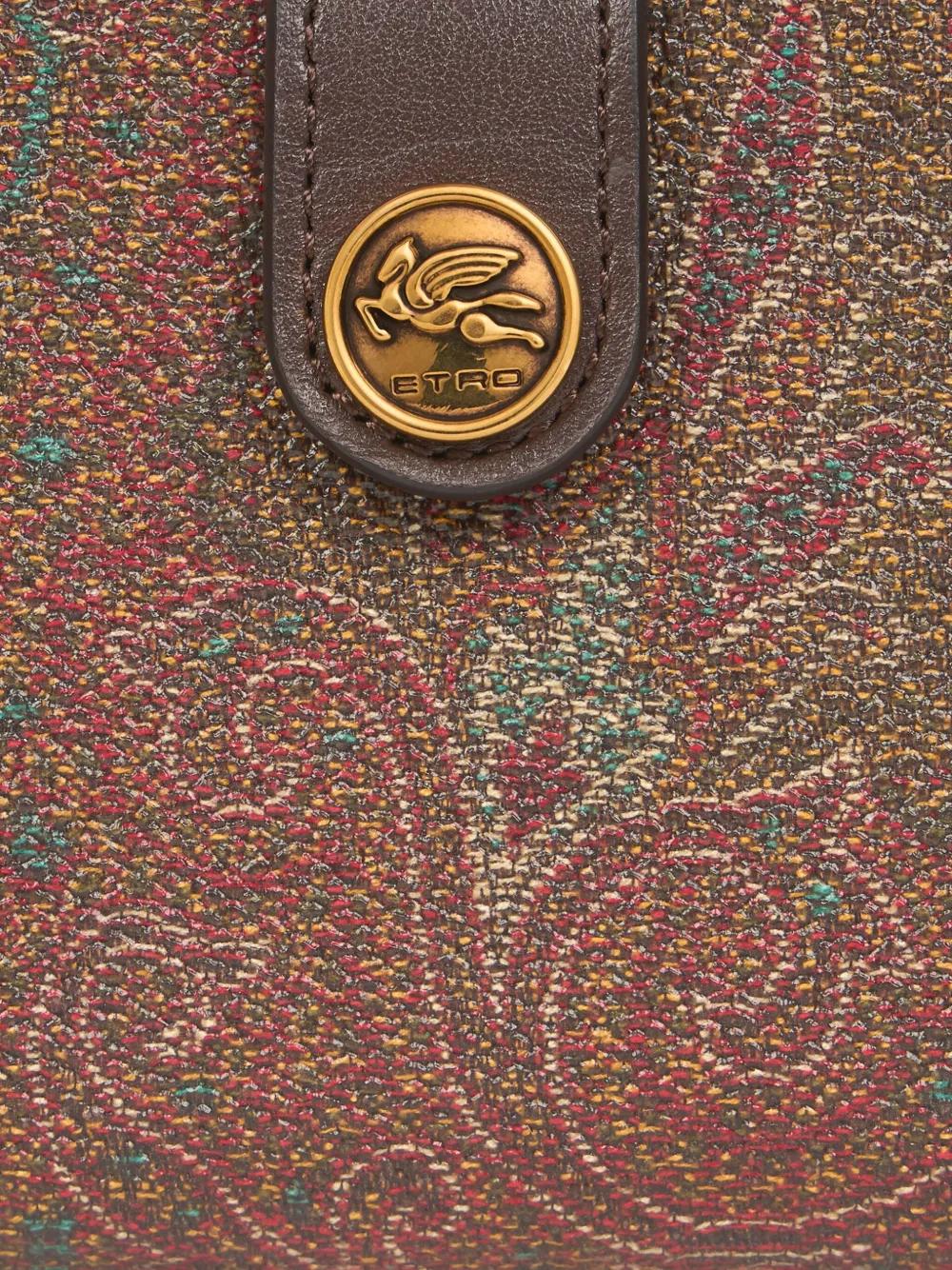 ETRO Mini Paisley Jacquard Wallet