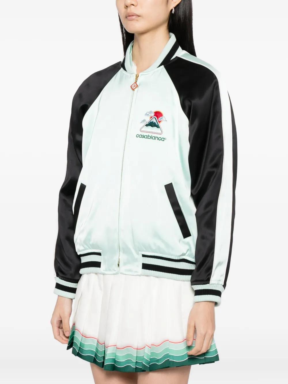 CASABLANCA Embroidered Logo Jacket
