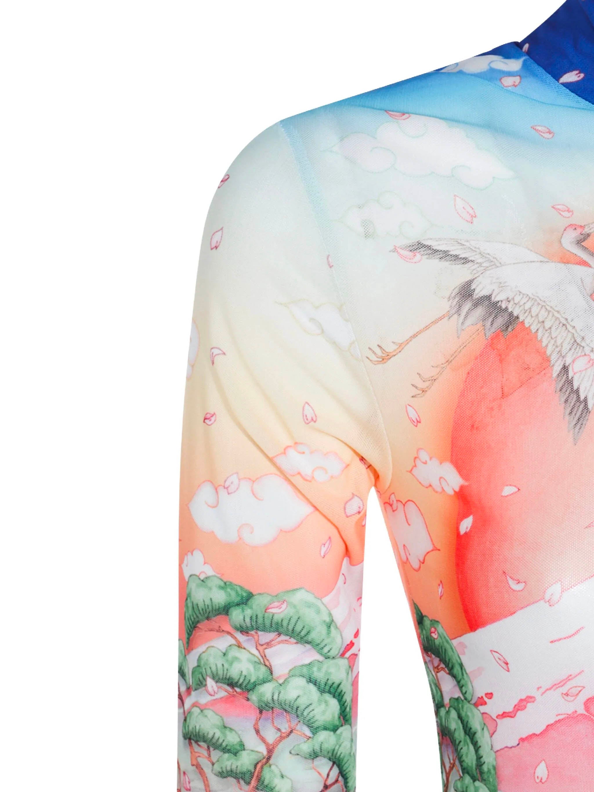 CASABLANCA Casual Tennis Club Long Sleeve Top