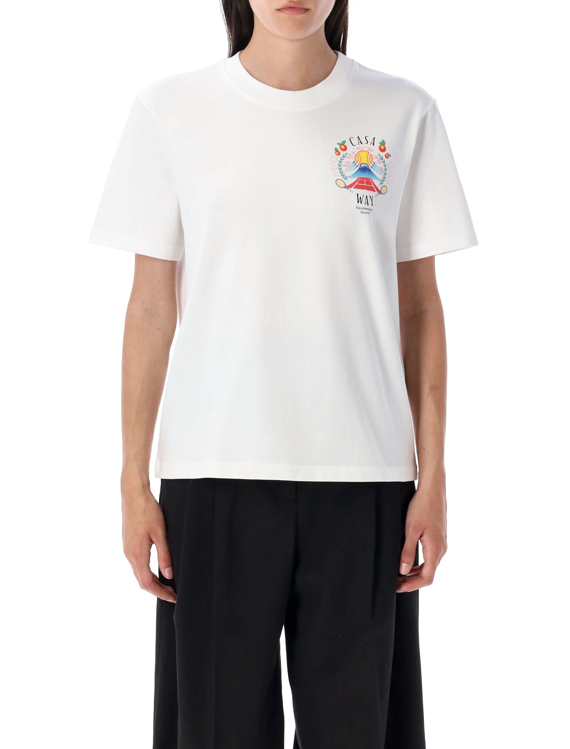 CASABLANCA Women's Classic Casa Way T-Shirt - FW25 Collection