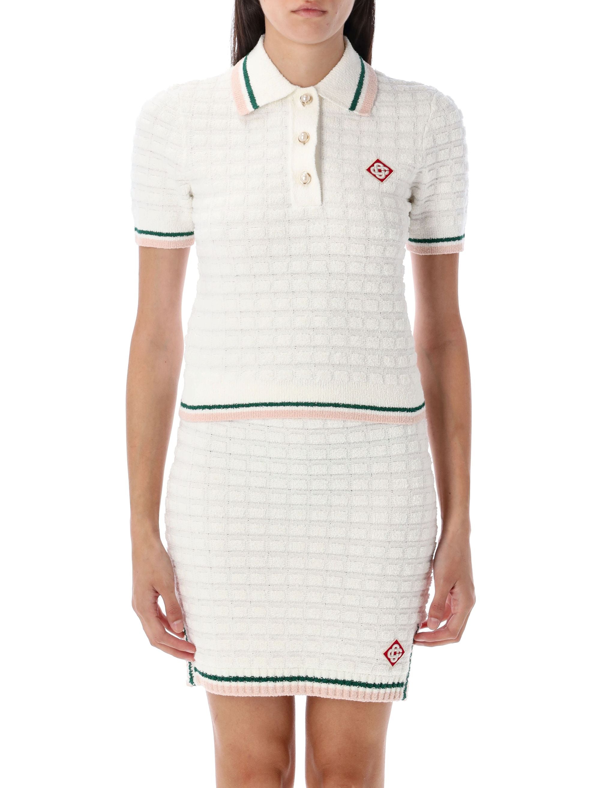 CASABLANCA Boucle Loop Polo for Women