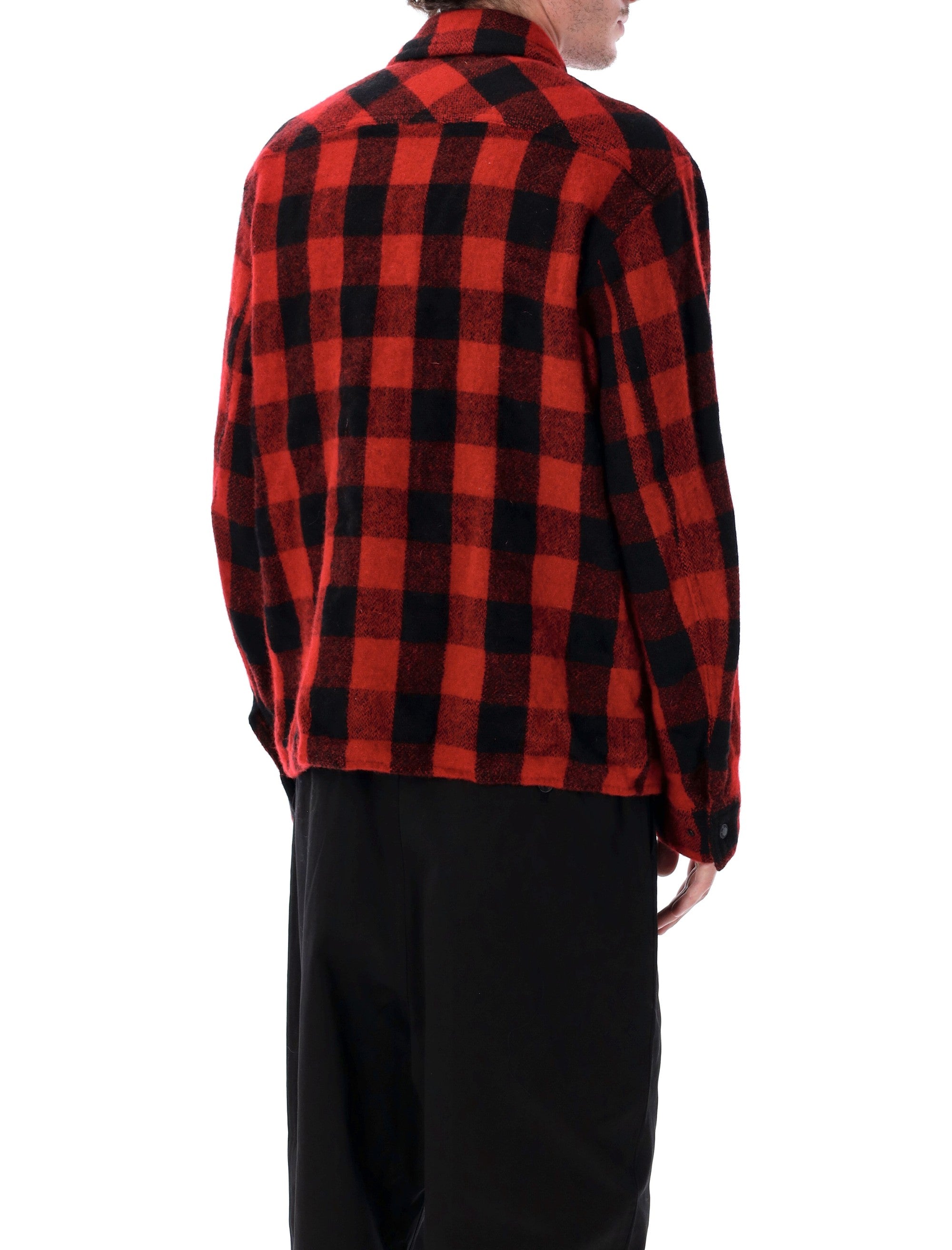 JUNYA WATANABE Wool Buffalo Check Jacket - Size L