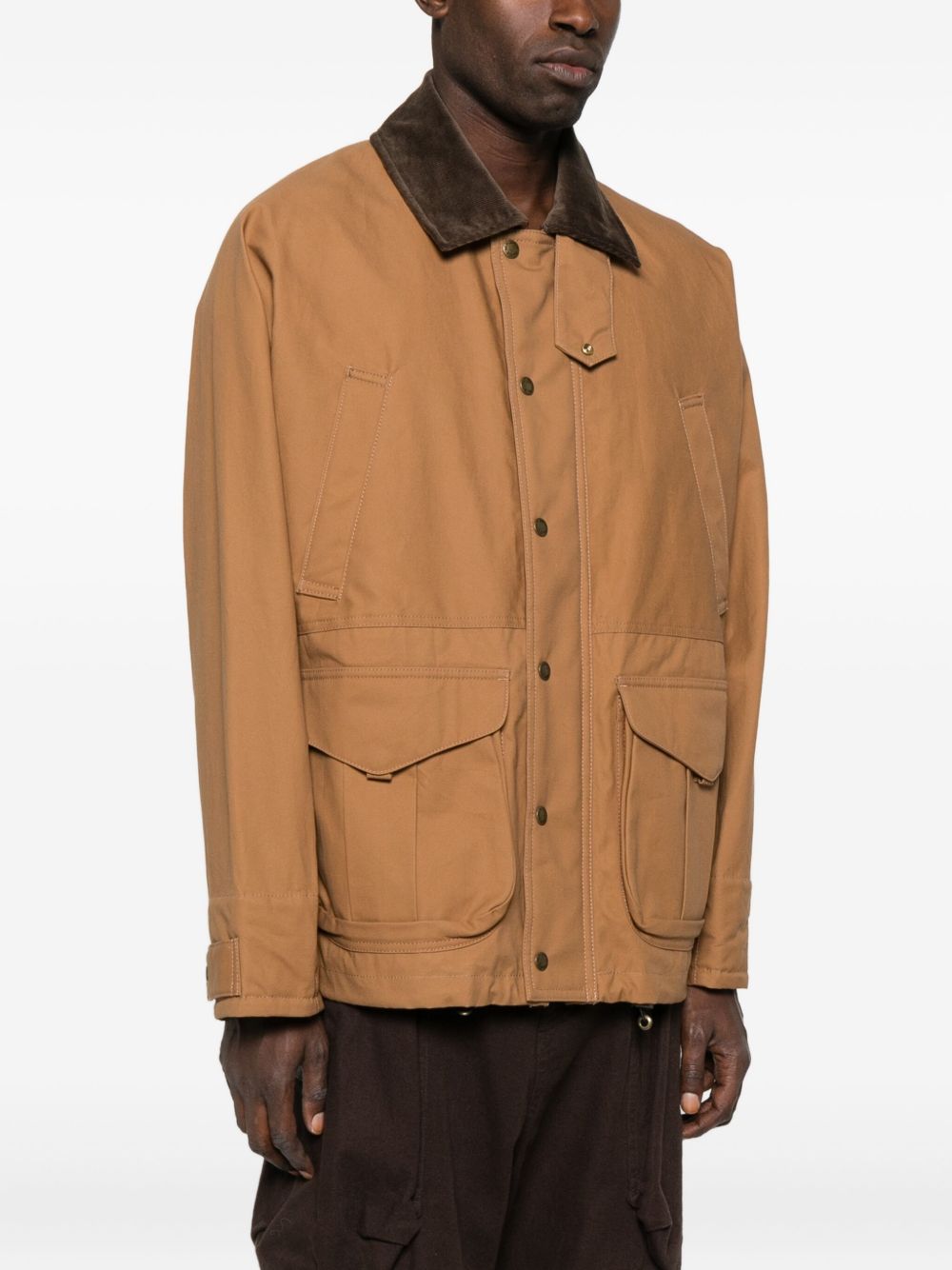 JUNYA WATANABE Men's Cotton Jacket with Flap Pockets - FW25