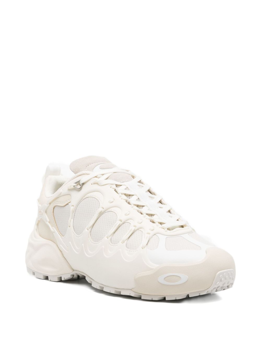 JUNYA WATANABE Men's Lace-Up Sneakers with Perforated Detailing